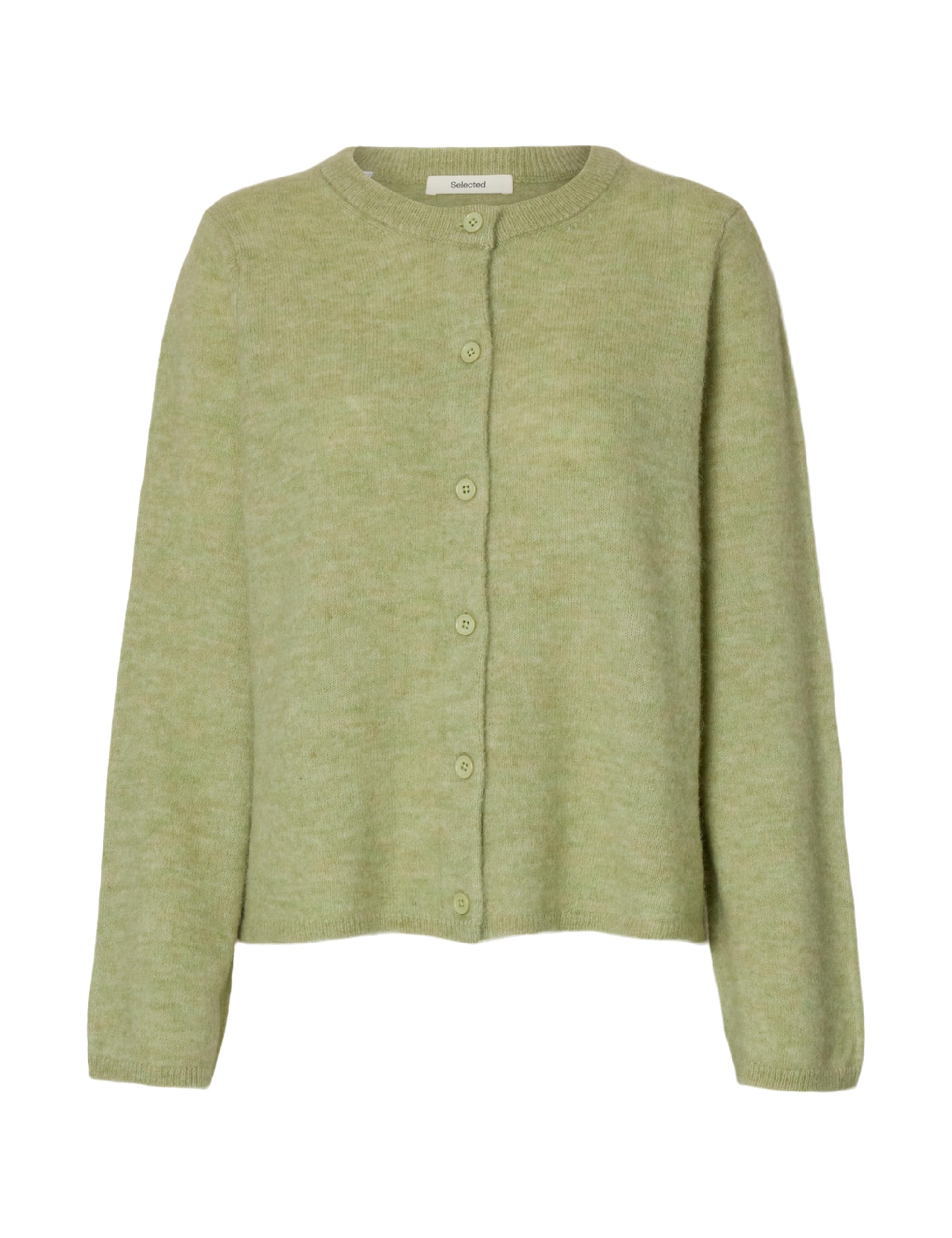 SELECTED WOMEN Slflulu New LS Knit Cardigan Noos, Lint, L