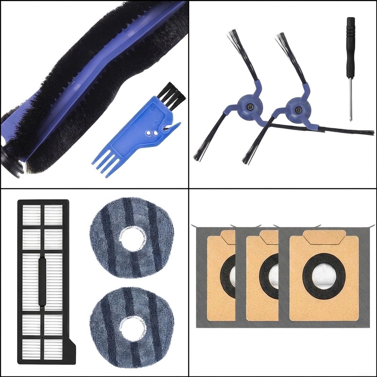 Kit per ricambi per eufy per x10 Pro per omni con per spazzola Principale