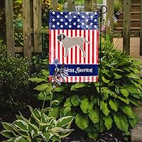 Vista 452 de Caroline's Treasures BB4243GF Bandera de jardín con texto en inglés «Merry Christmas» con texto en inglés «Merry Christmas», bandera decorativa