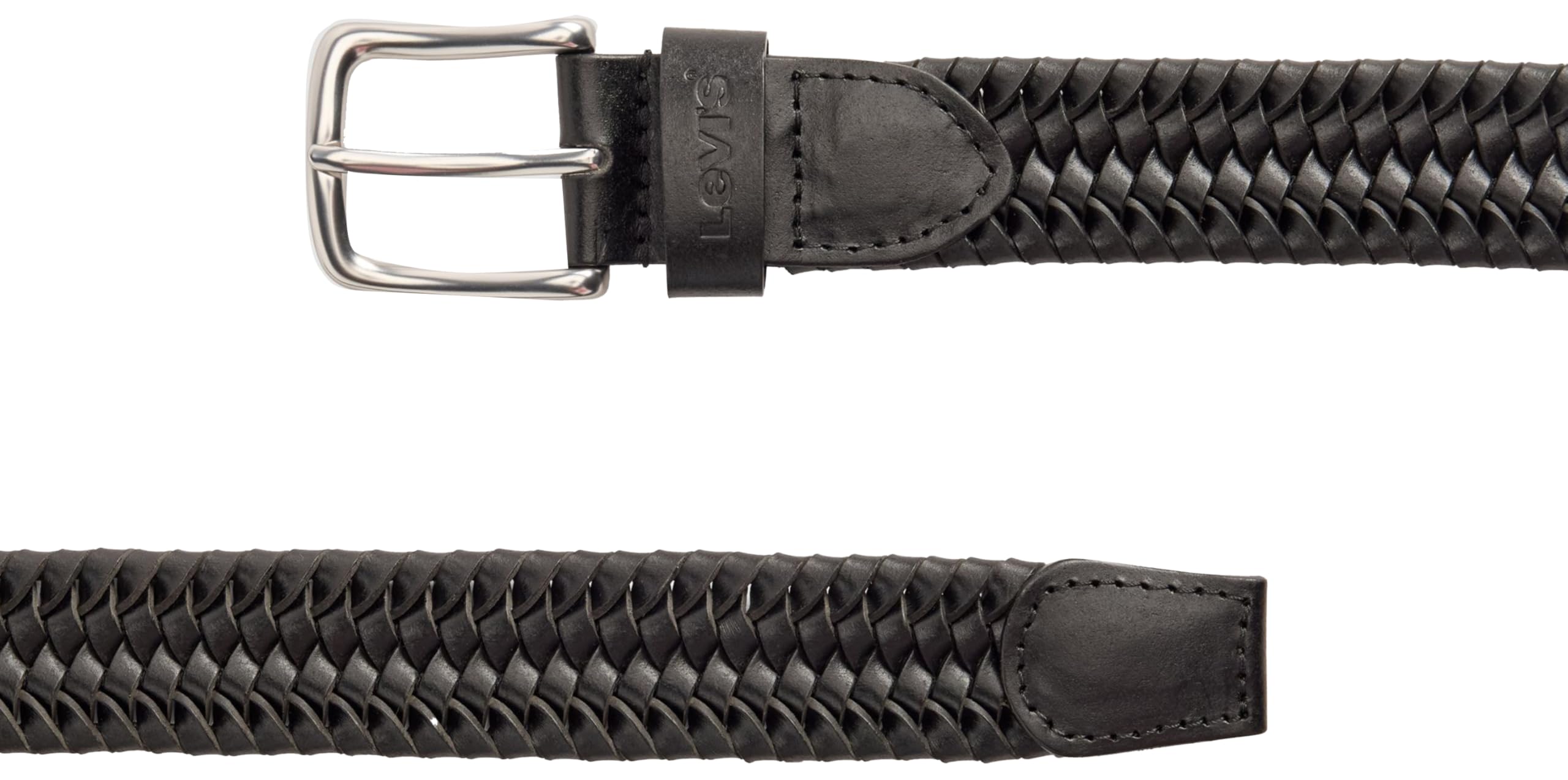 Levi's Stretch Braid Belt Cintura in pelle composizione Uomo (Pacco da 1)