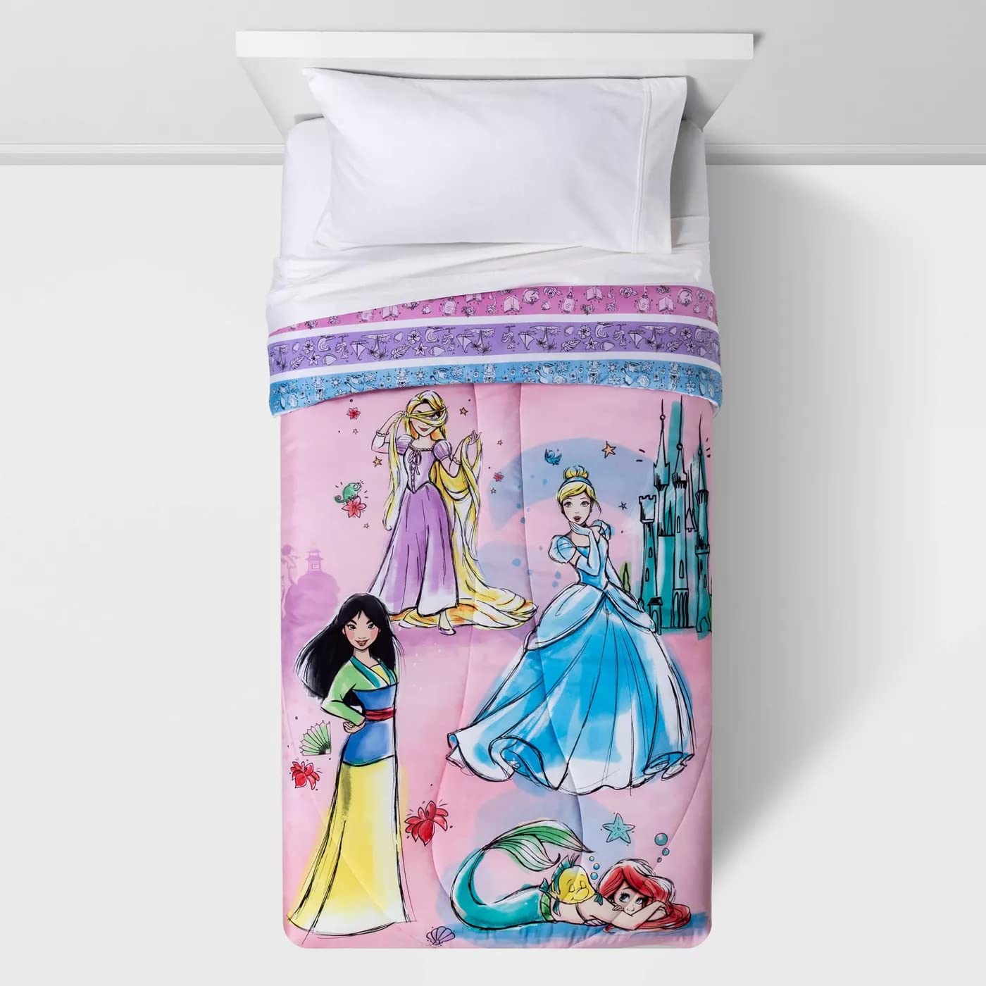 Disney Princess Fairytales and Dreams Twin Comforter