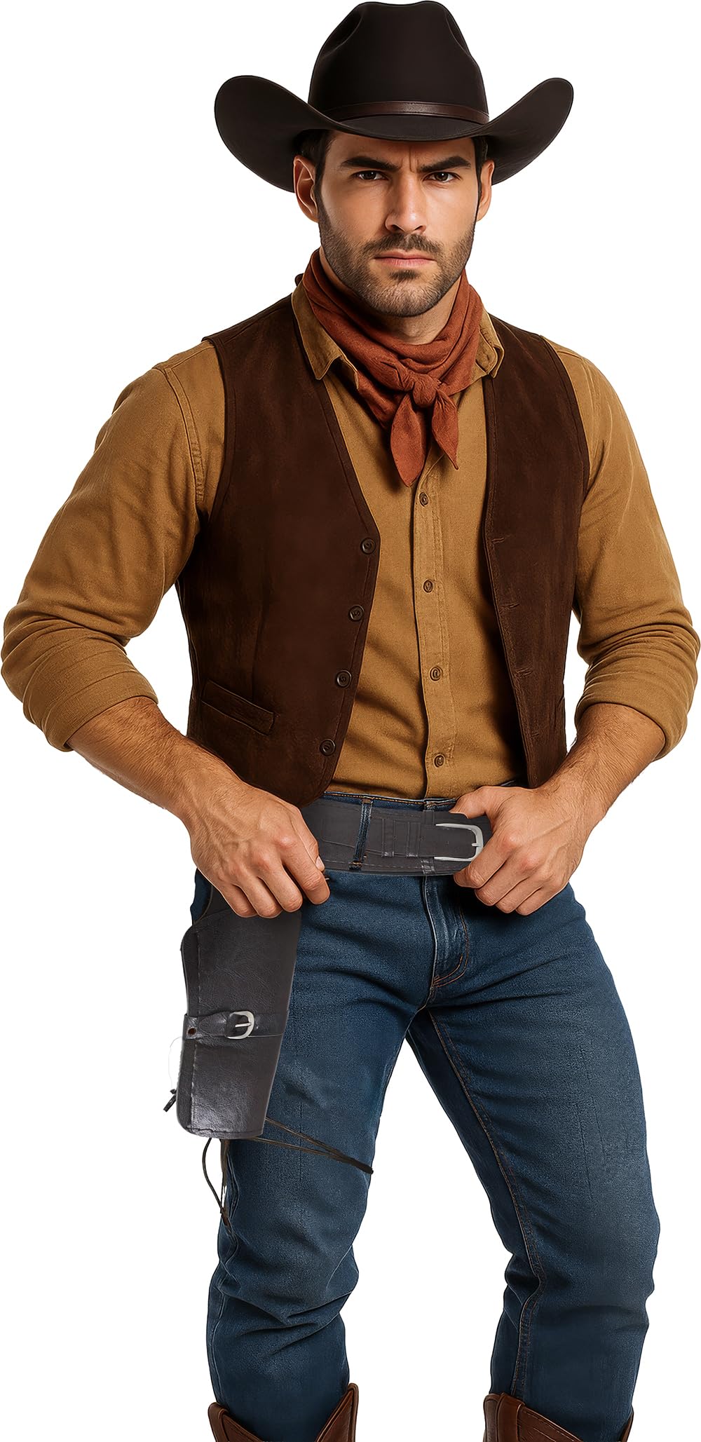 FIESTAS GUIRCA 17933 Costume, Brown