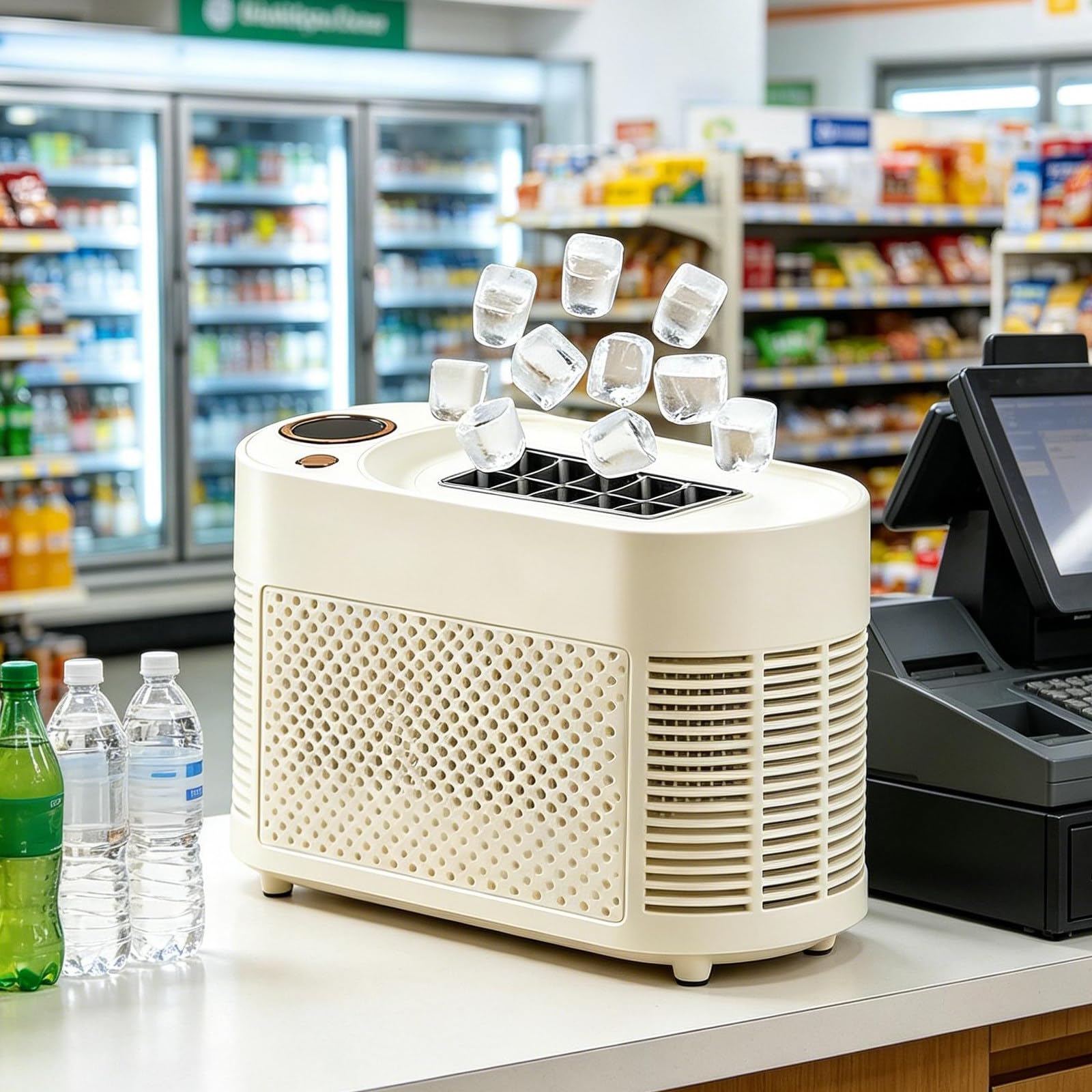 Machine à glaçons compacte résout le manque de place dans les cafés - 8