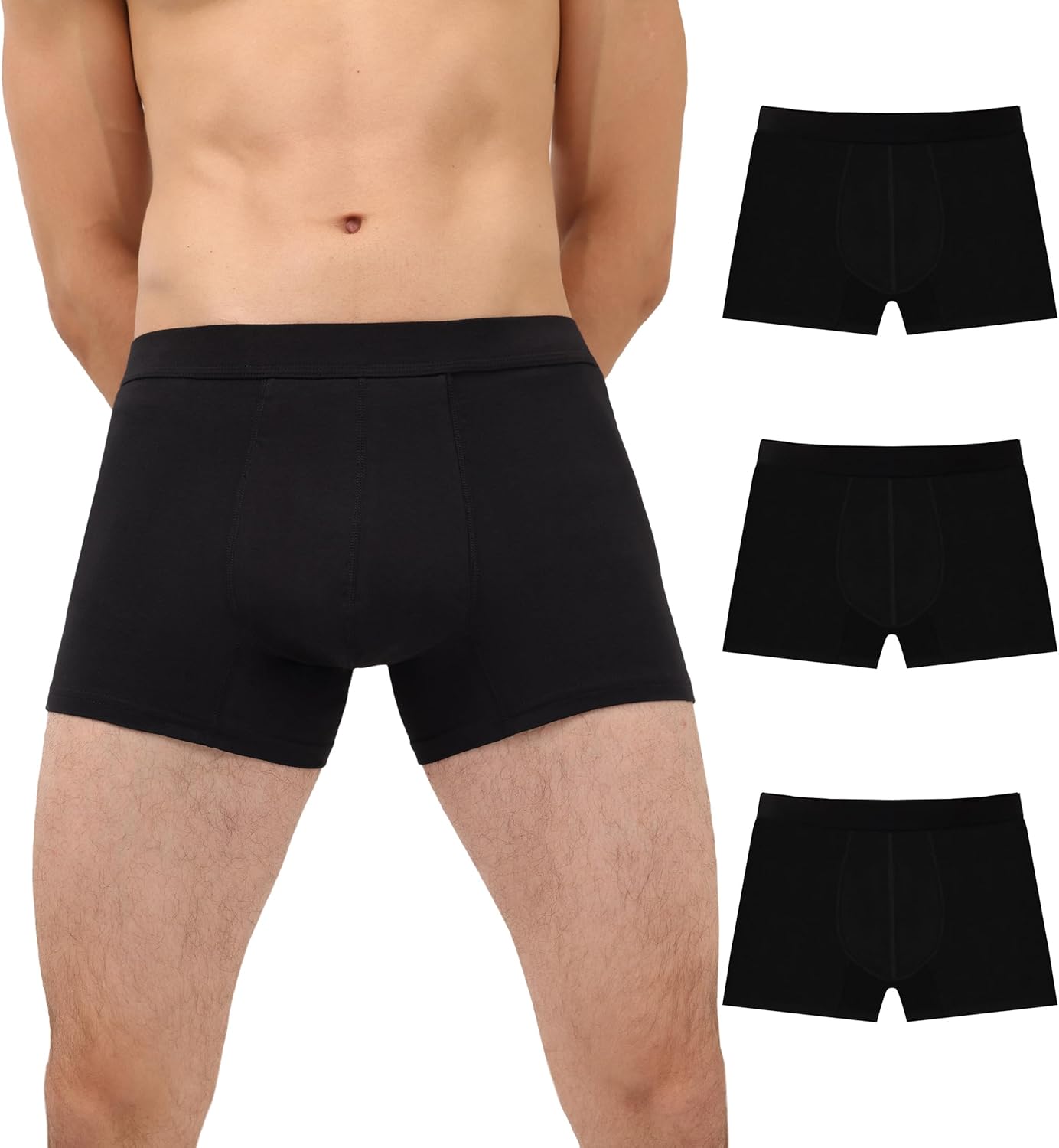 rhinodickpill Black Underwear 3-Pack