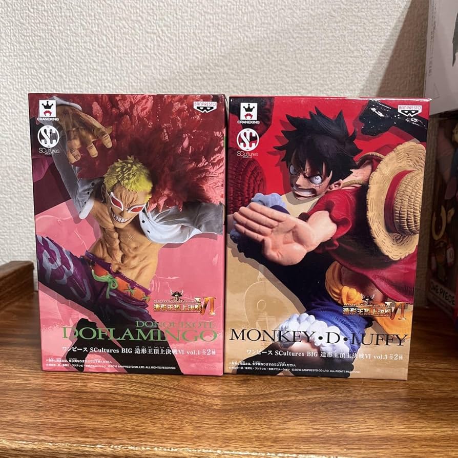 ワンピース フィギュア ルフィ ドフラミンゴ