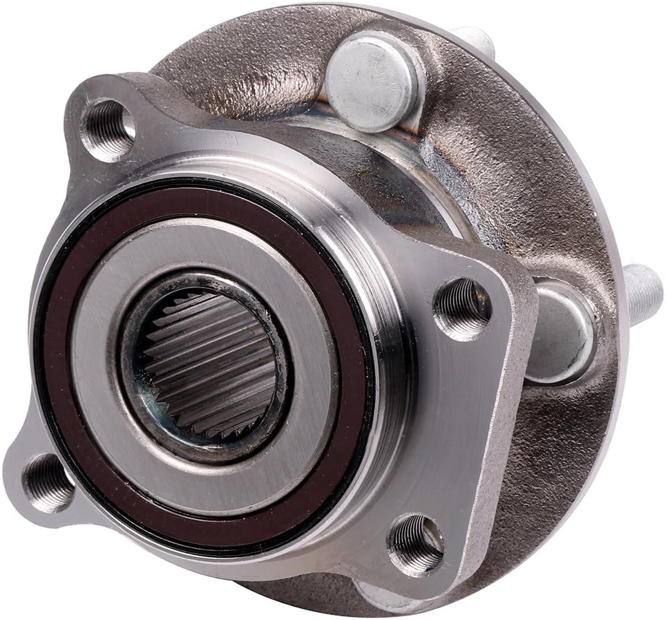 cciyu 513220 Wheel Hub and Bearing Assembly for Subaru Legacy Outback Front Wheel Hubs with ABS 5 Lugs (2)