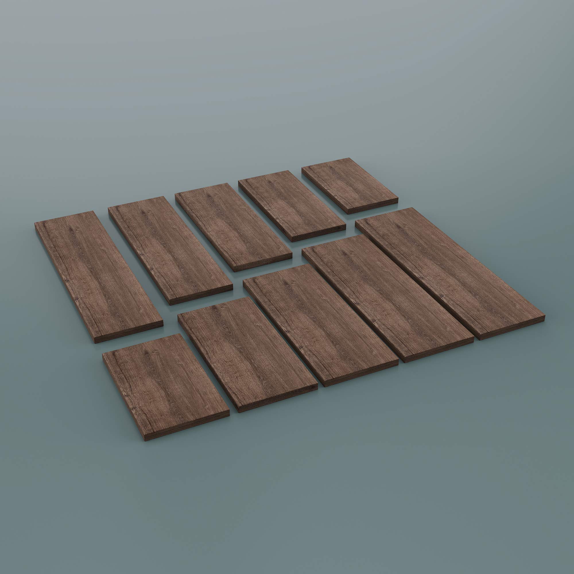 doporro Mensola Sospesa Porta Lavabo 45x80 cm in Legno Marrone, Consolle da Parete per Lavabo da Appoggio, Mobile da Bagno con Staffe Platte01