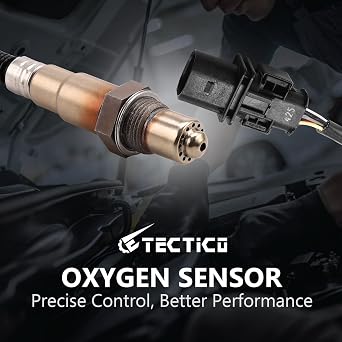 TECTICO Oxygen Sensor O2 Lambda Probe Upstream 0281004148 03C906262D Compatible with Volkswagen Passat Touareg Golf Caddy Seat Skoda/ A1 A3 A4 A5 A6 A7 A8 Q3 Q5 Q7 R8 TT, 1PC