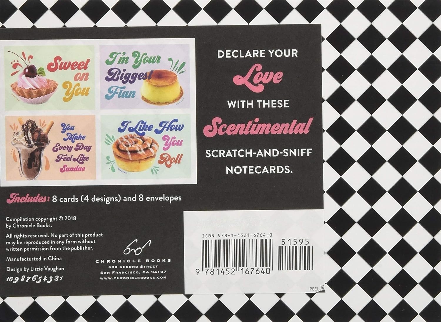Sweet on You: Scratch and Sniff: 8 Notecards and Envelopes (Tactile Gifts, Cute Desk Supplies, Gifts for Girls)