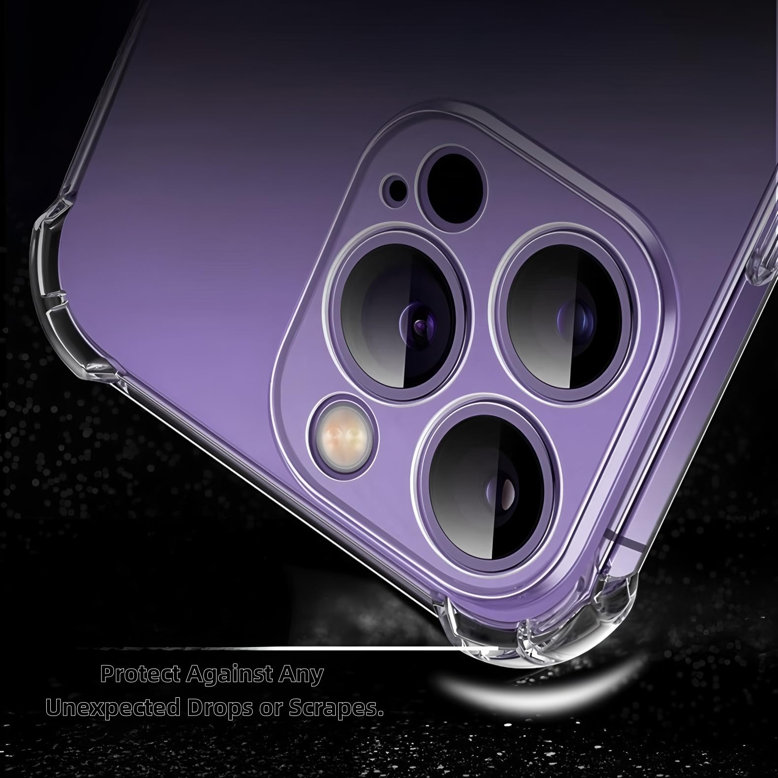 Pepmune Cover per iPhone 13 Pro Custodia Trasparente Placcatura Disegno Pepmune Cover per iPhone 13 Pro Custodia Trasparente Placcatura Disegno