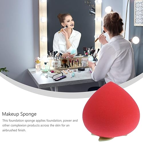 Miniatura 3 de SOLUSTRE Esponjas de maquillaje aplicadoras de maquillaje, 3 piezas, esponja de maquillaje, esponja de belleza, esponja de belleza, esponja de