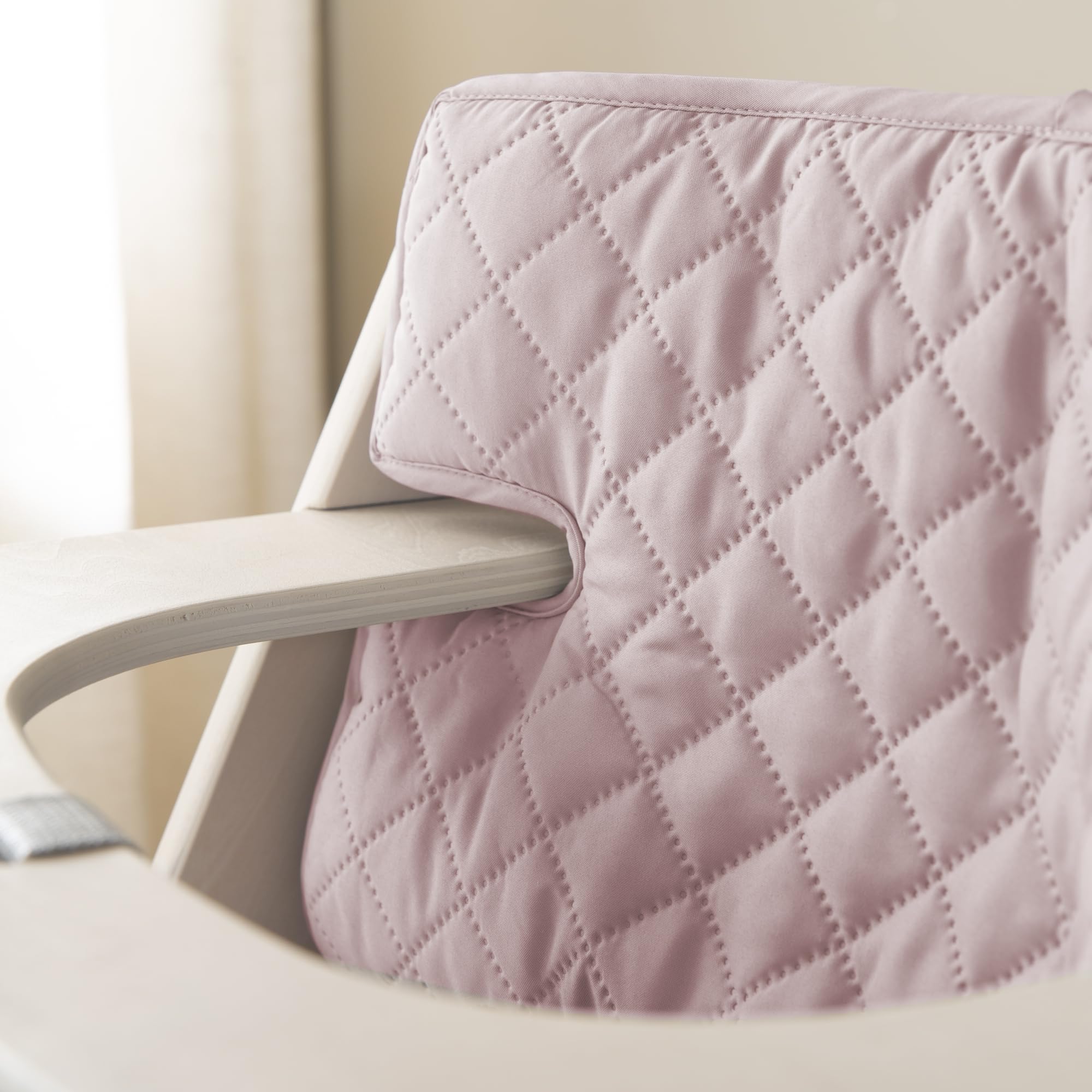 roba Cuscino Riduttore roba Style per Seggiolone, 2 Pezzi, per Modelli Sit Up, Impermeabile, Antimacchia, Universale, Imbottito, con Fodera, Rosa