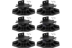 Singvon Adjustable Deck Footing Pedestals for Secure & Level DIY Decks