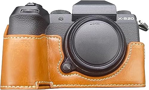 Rieibi Fuji X-S20 XS20 - Funda de piel sintética de calidad para cámara digital Fujifilm XS20, funda protectora para Fujifilm XS20 X-S20, color