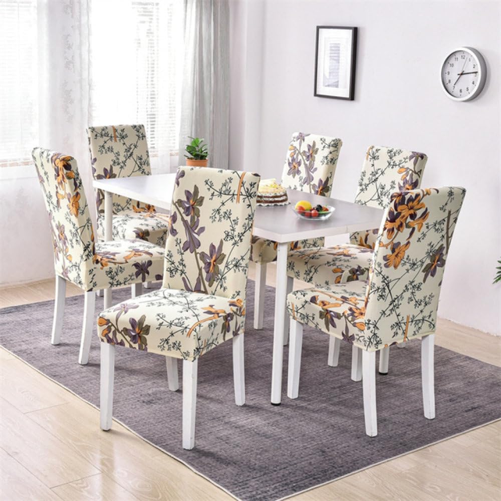 Grandes housses de chaise de cuisine élastiques pour embellir vos repas de salle à manger