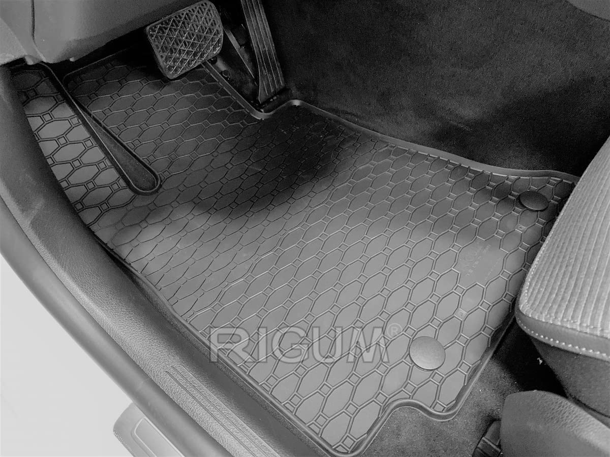 Gummimatten + Gummi Kofferraumwanne Set kompatibel mit Mercedes-Benz C-Klasse S206 T-Modell Kombi ab Bj. 2021