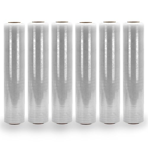 Waytex Pack de 6 Rouleaux de Film Transparent 500mm x