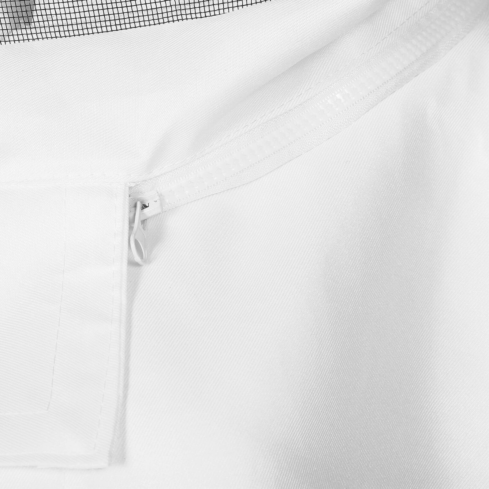 Traje de Apicultor XL de Algodón Grueso con Capucha y Velo Mono Completo con Guantes para Protección contra Aguijonazos Ropa Ventilada para Apicultura Profesional y Manejo