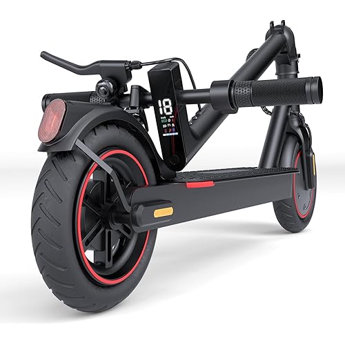 Electric Scooter for Adults, Top 21 MPH Foldable E Scooter for Teen, 500W Peak Motor Max 21 Miles Long-Rang Lightweight 8.5" Tires with APP Control