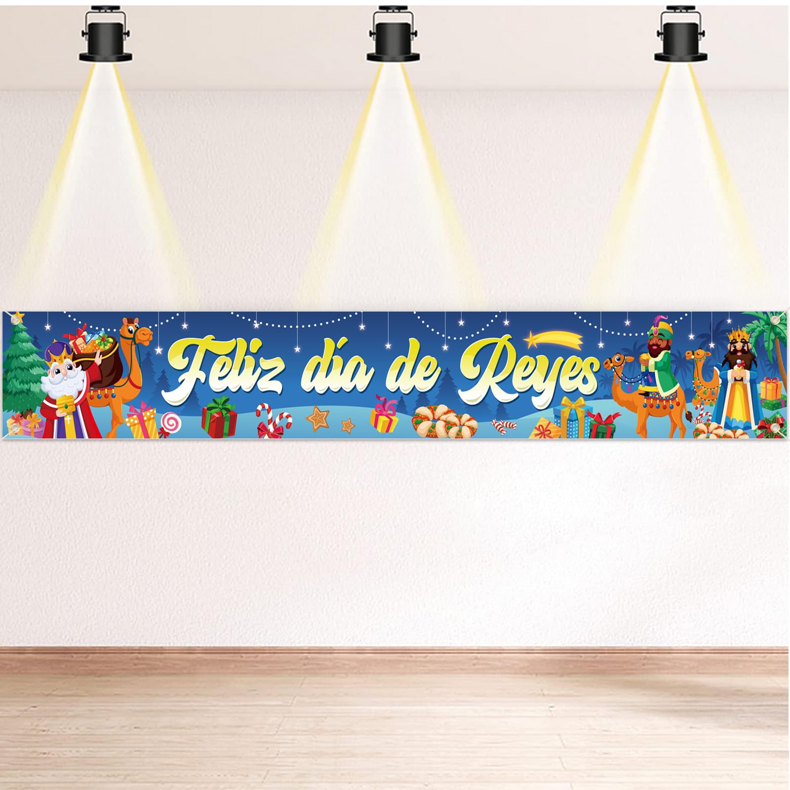DPKOW Decoración 2026 Mundial Pancarta España Aficionados, Fútbol Copa del Mundo España Animación Accesorios Artículos Mundial 2026 Espana Selección Fútbol, 270 * 40cm — view 13