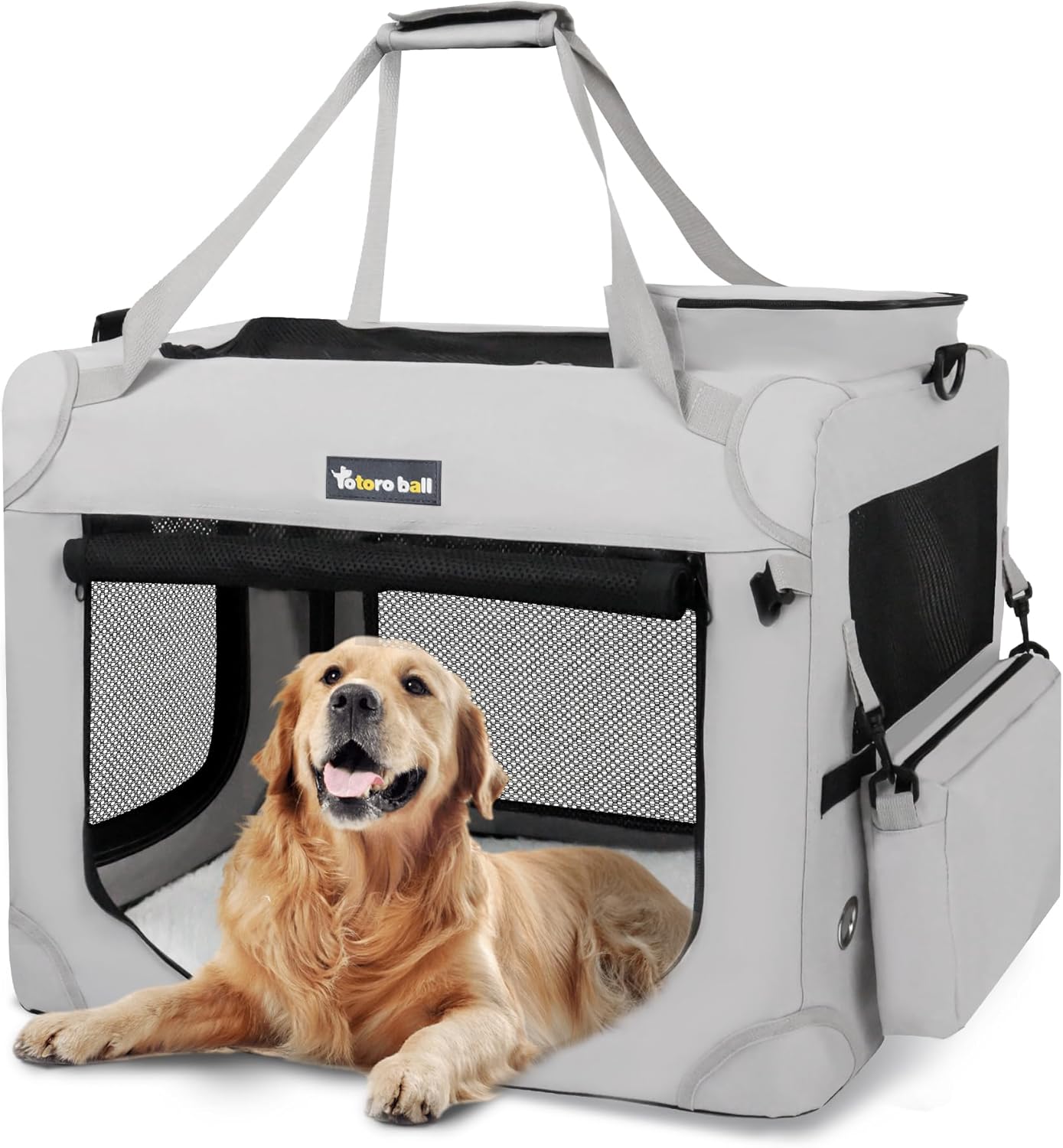 UNIHABITAT モバイルハウスキャリークレート オレンジ/黒 XL