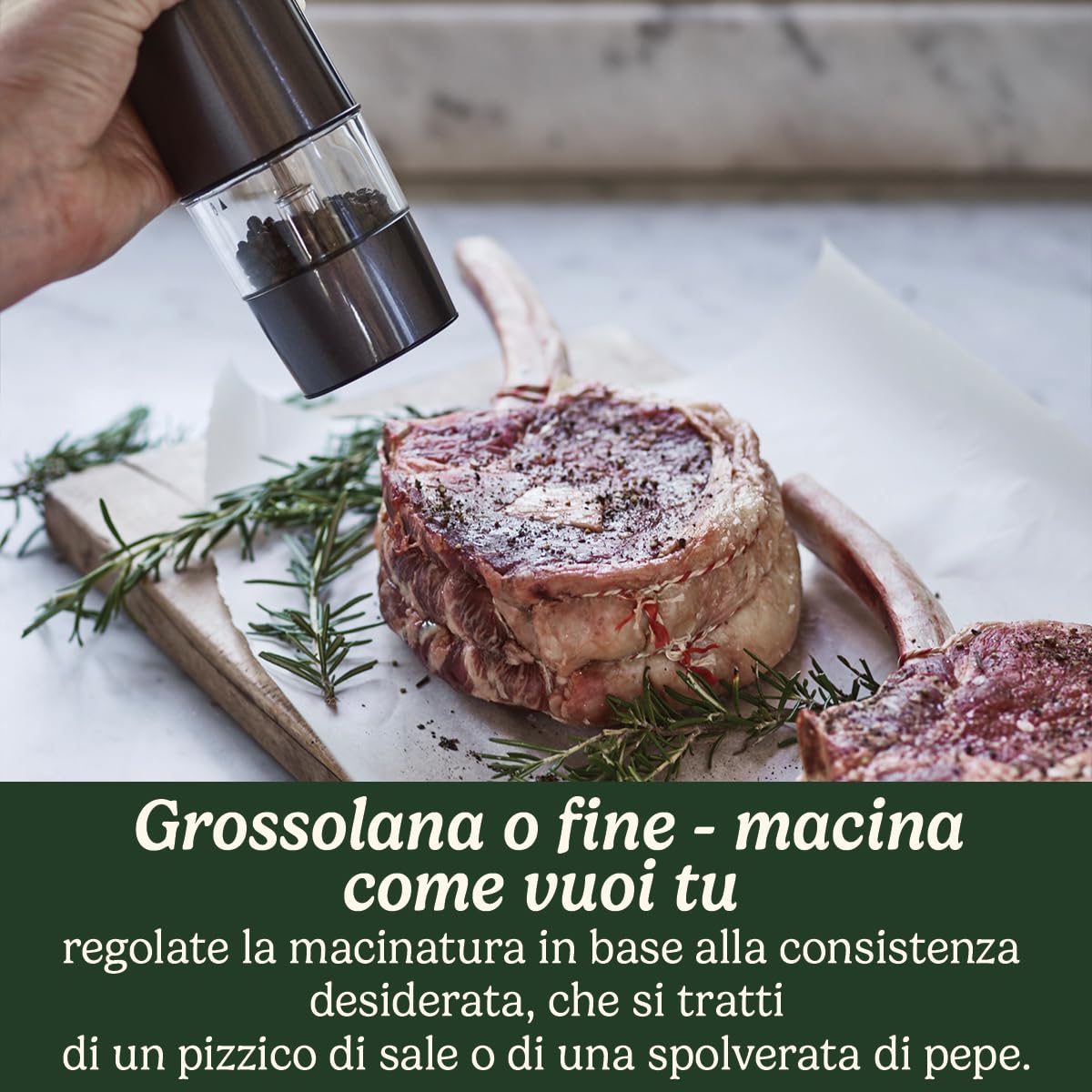 Cuisinart SG6SE - Macina Sale& Pepe Ricaricabile, Base di Apoggio e Ricarica, Diversi Gradi di Macinazione, Lame in Ceramica, Pearl, Grigio perla