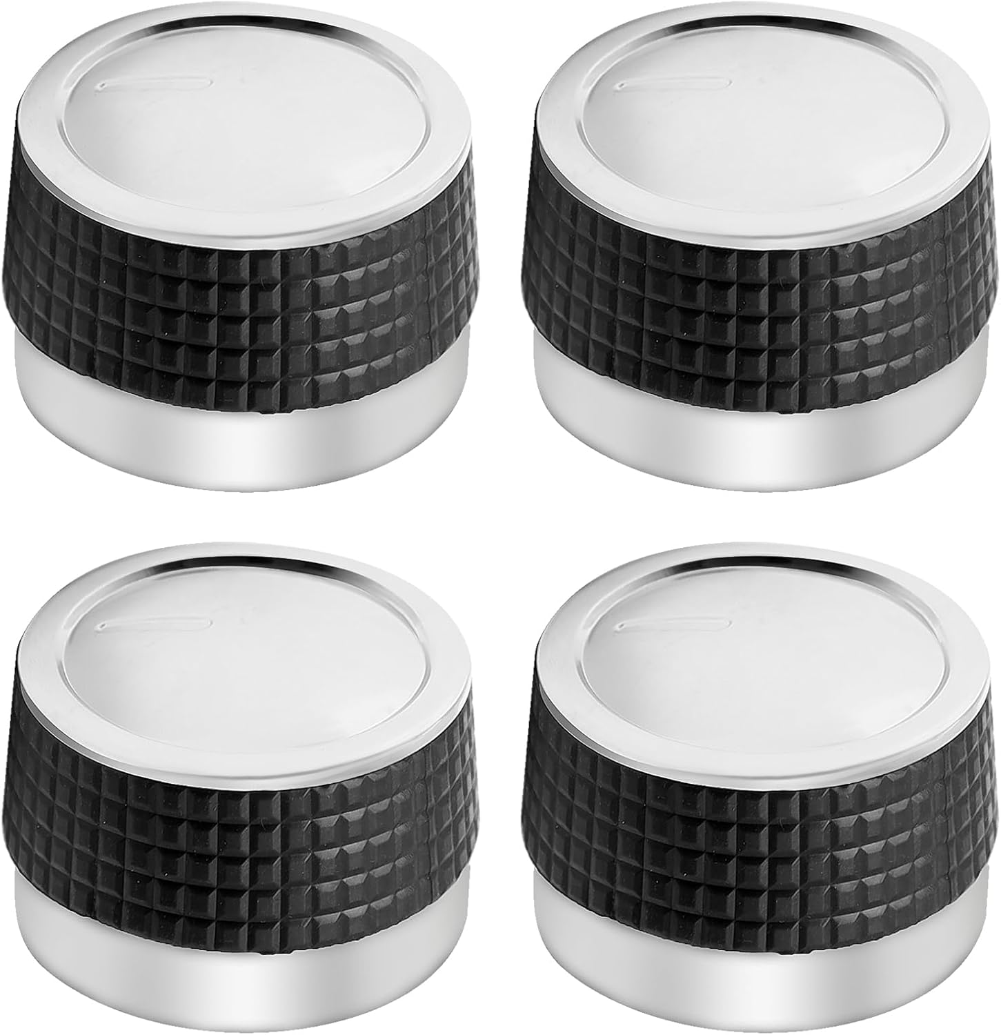 4Pcs Gas Grill Control Knobs with Nonslip Grip Gas Burner Replacement