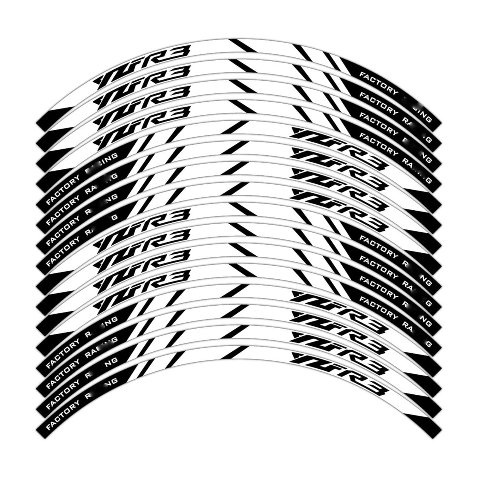 Motorcycle Decal Decorative Stripe for for YZF for R3 for YZFR3 for YZF-R3(4)
