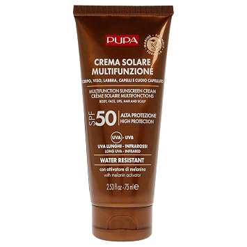 Multifunction Sunscreen Cream SPF 50 by Pupa Milano for Unisex - 2.53 oz Sunscreen