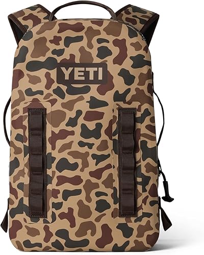 YETI Panga 28 - Mochila sumergible hermética e impermeable, camuflaje de humedales