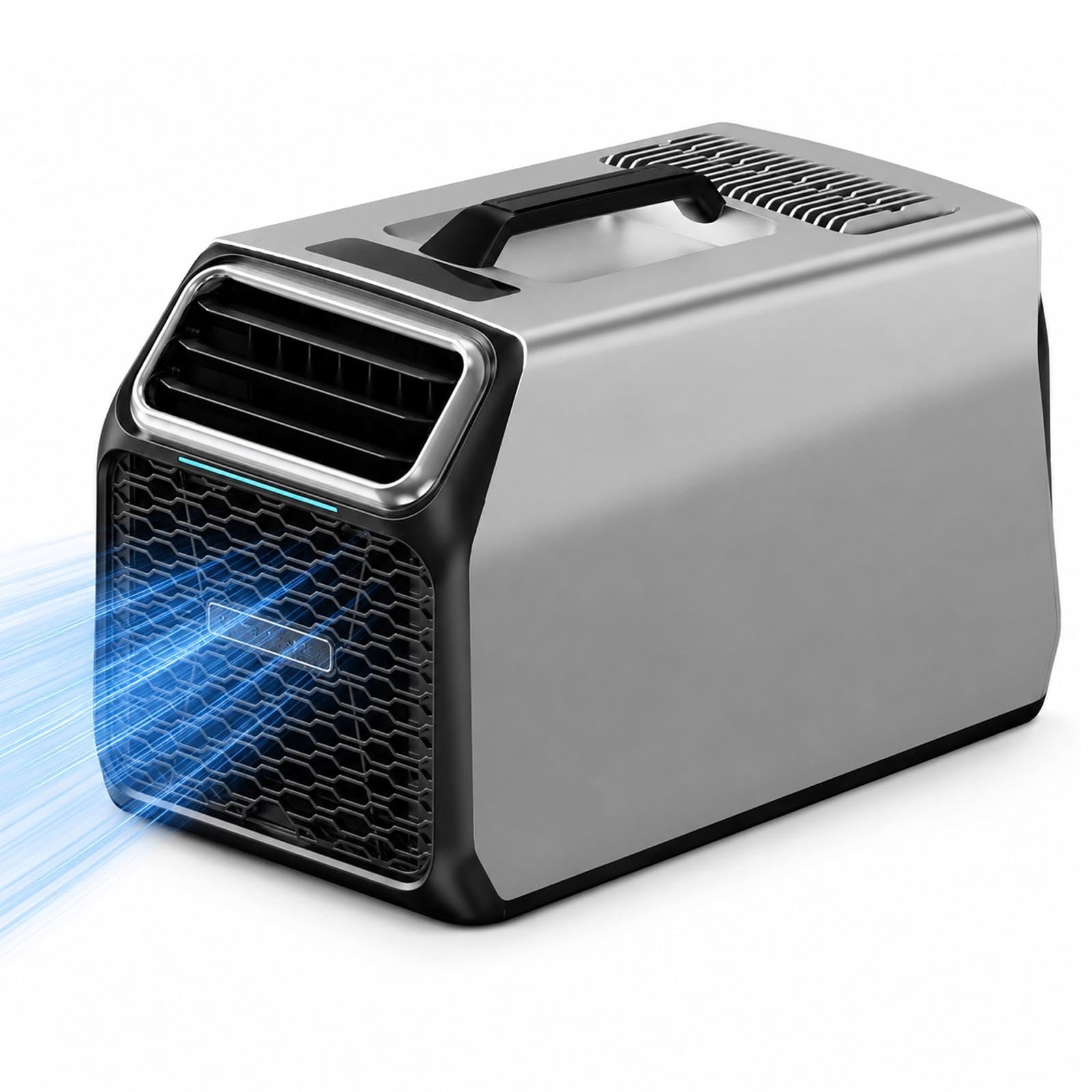5000 BTU Portable Air Conditioner for RVs,Home& Truck Sleepers Grey-220V