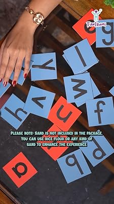 Sand Paper Capital, Small, Cursive Alphabet & Number