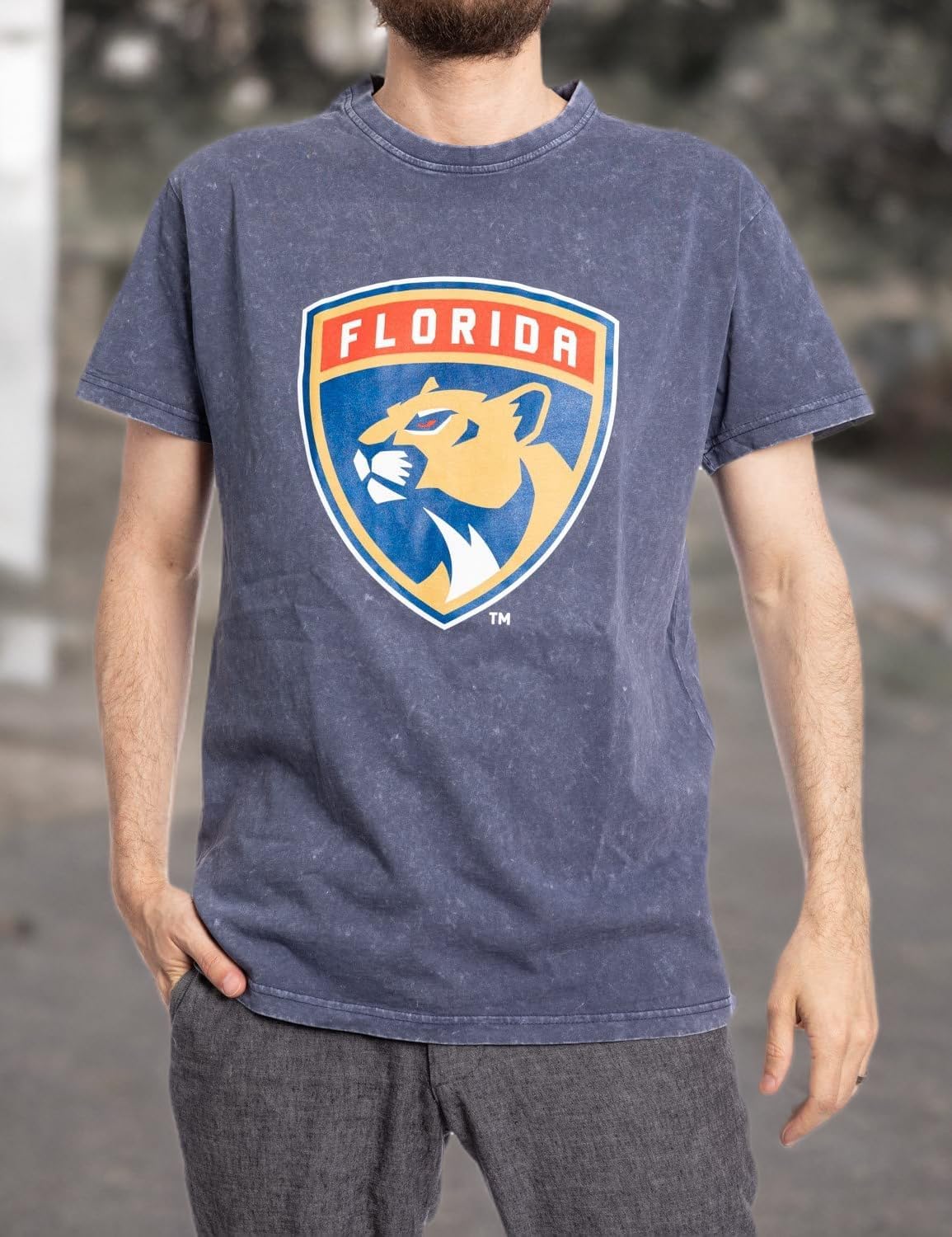 Calhoun NHL Surf & Skate Men's Garment Dyed Vintage T-Shirt