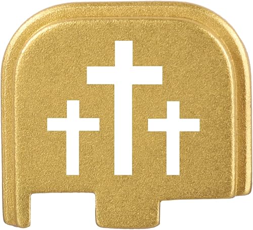 Miniatura 1 de NDZ Performance Placa trasera de cubierta deslizante para Glock 43 43X 48 0.354 in de aluminio anodizado grabado láser, fabricado en los Estados