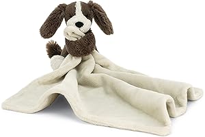 Jellycat Bashful Fudge Puppy Soother Lovey Baby Security Blanket