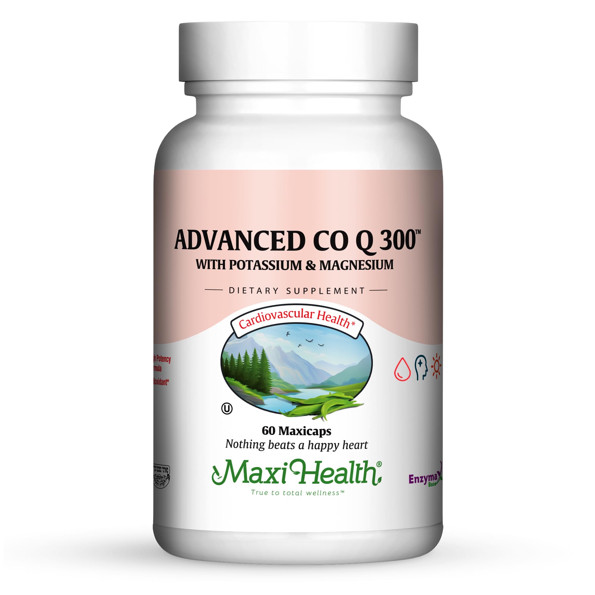 Maxi Health® CoQ10 Supplement 300mg (60 Capsules)