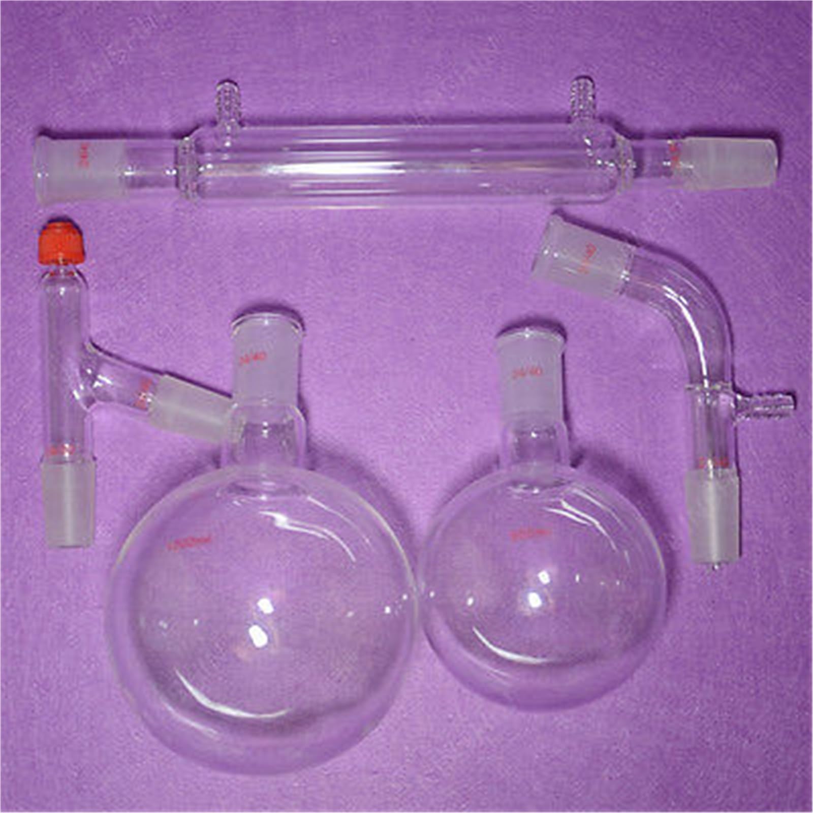 Laboratoryjne urządzenie do destylacji szkła 1000 ml, 24/40
