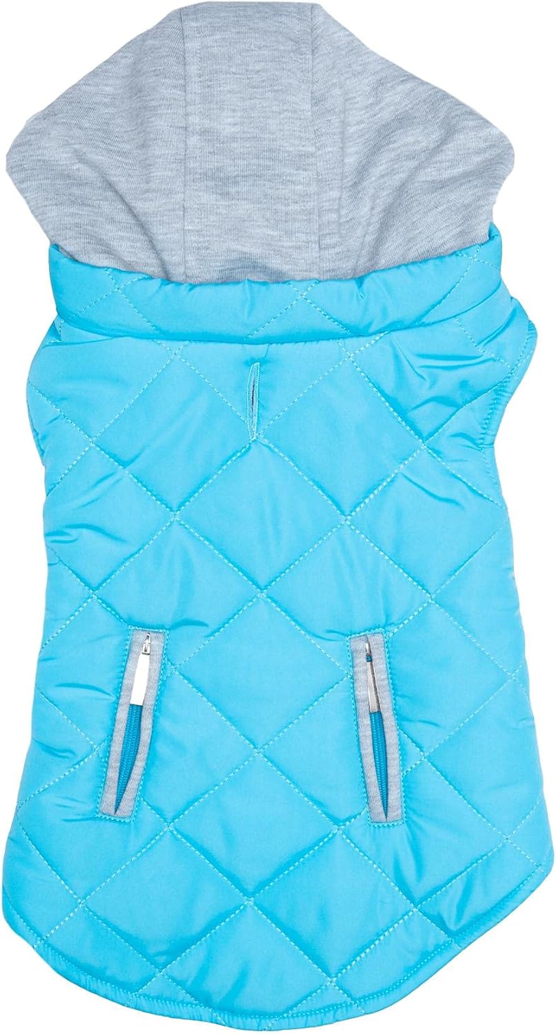 Weekender Dog Sweatshirt Hoodie (Medium, Light Blue)