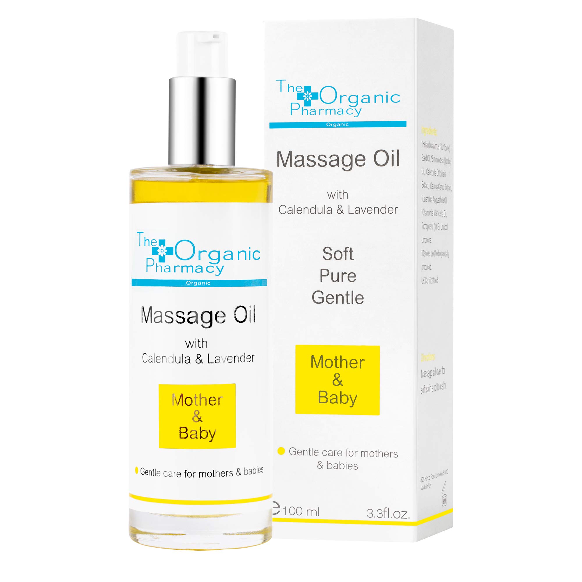 The Organic Pharmacy Mother and Baby Massage Oil 100ml