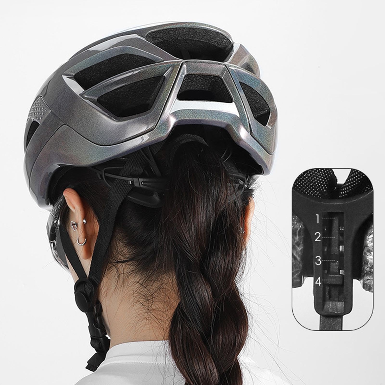 Rennradhelme, leichte Fahrradhelme, Mountainbike-Helme, Fahrradhelme für Männer und Frauen, Reitschutzhelme, Fahrradkopfschutz, Bequeme Fahrradhelme : 