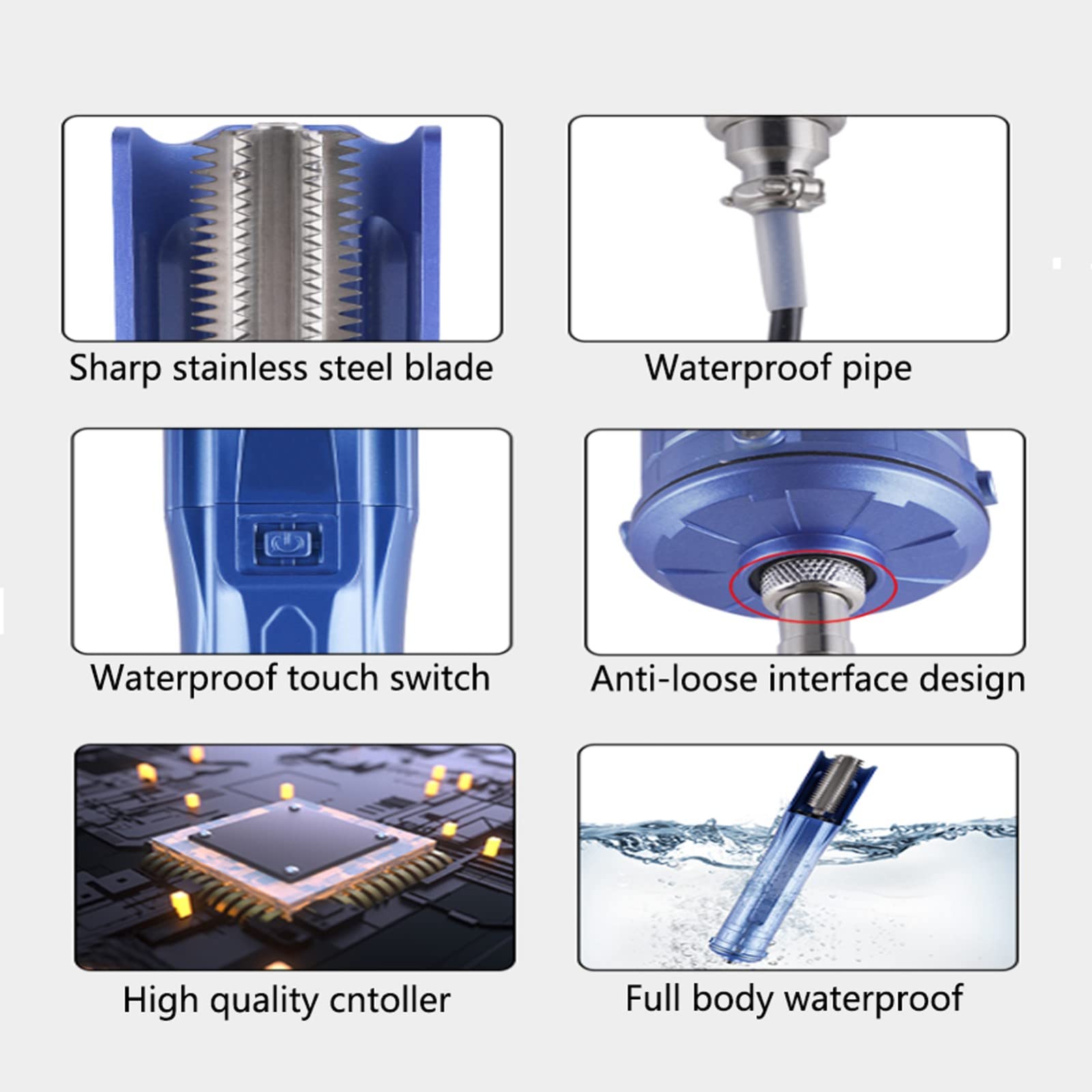Tongdejing Electric Fish Scraper, Electric Fish Scaler Powerful