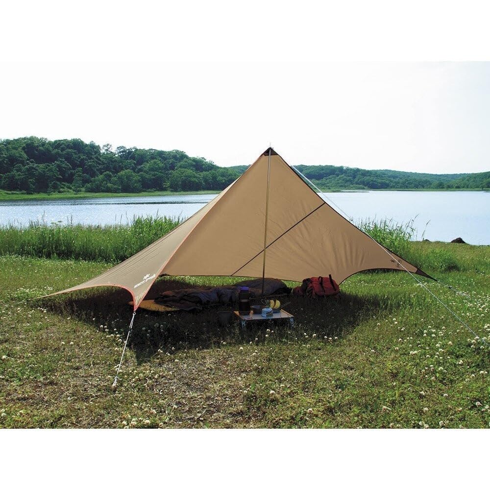Snow Peak Penta Tarp: Waterproof Portable Shelter for Boating