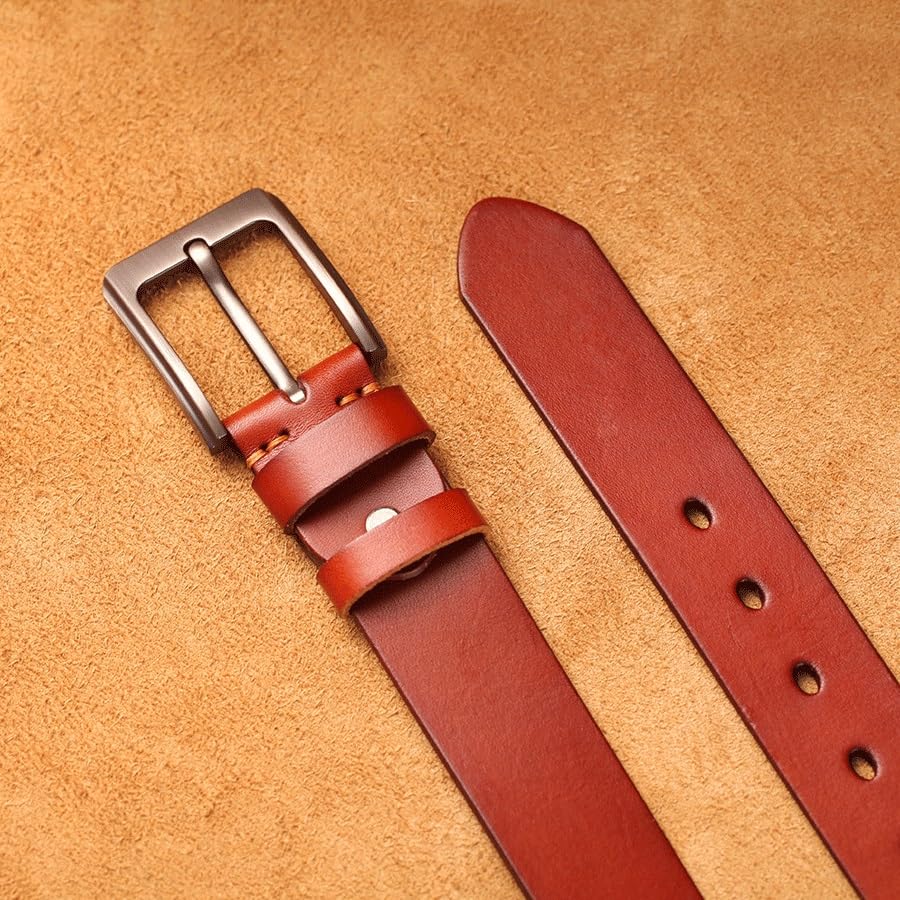 Customized Business Belt Men's Needle Buckle Belt(Black,120cm)4