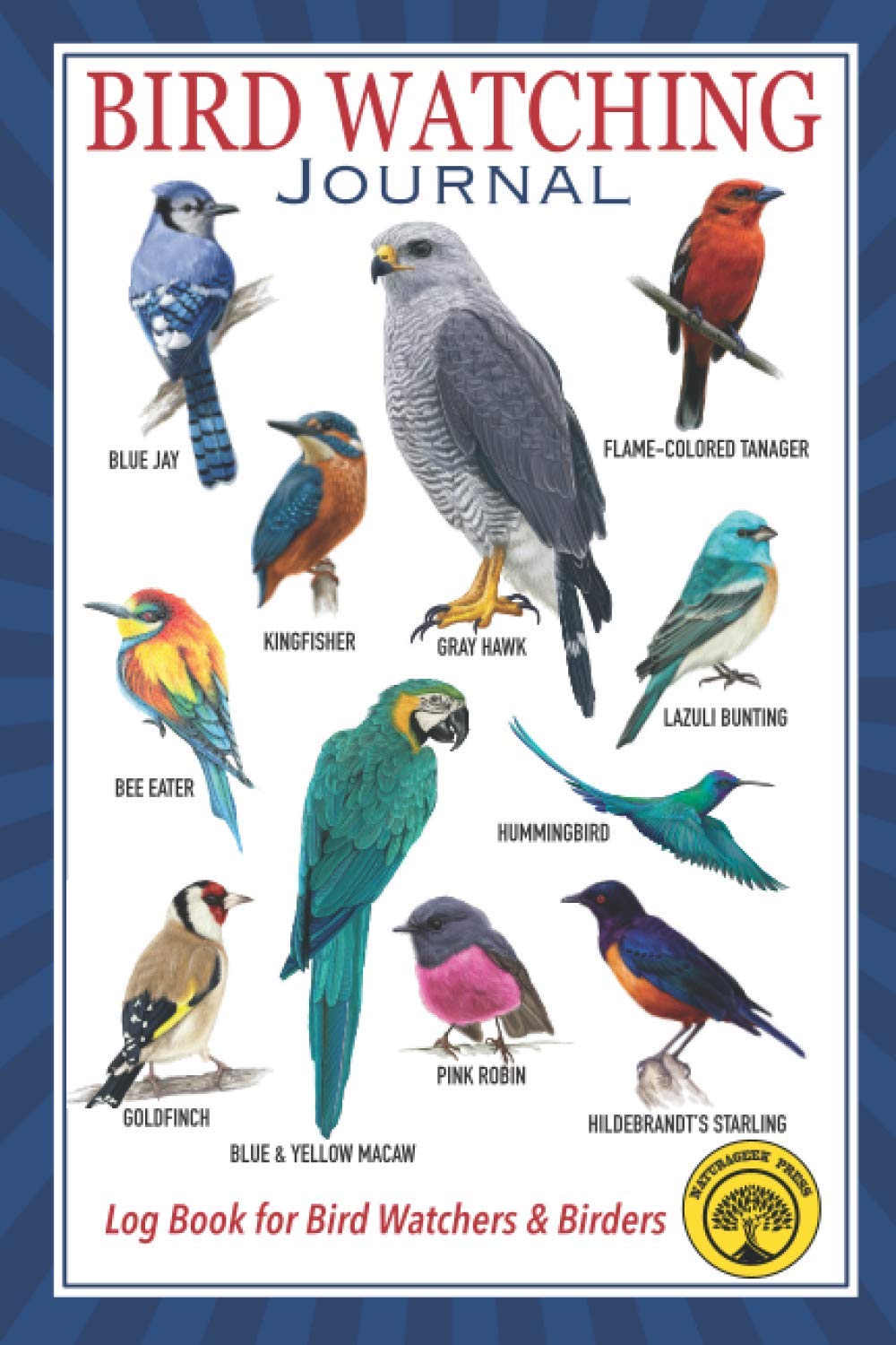 Bird Watching Journal: A Birdwatching Logbook for Bird Watchers and Birders | Small Bird Spotter Book to Track & Record Bird Sightings | For Kids, Teens, and Adults