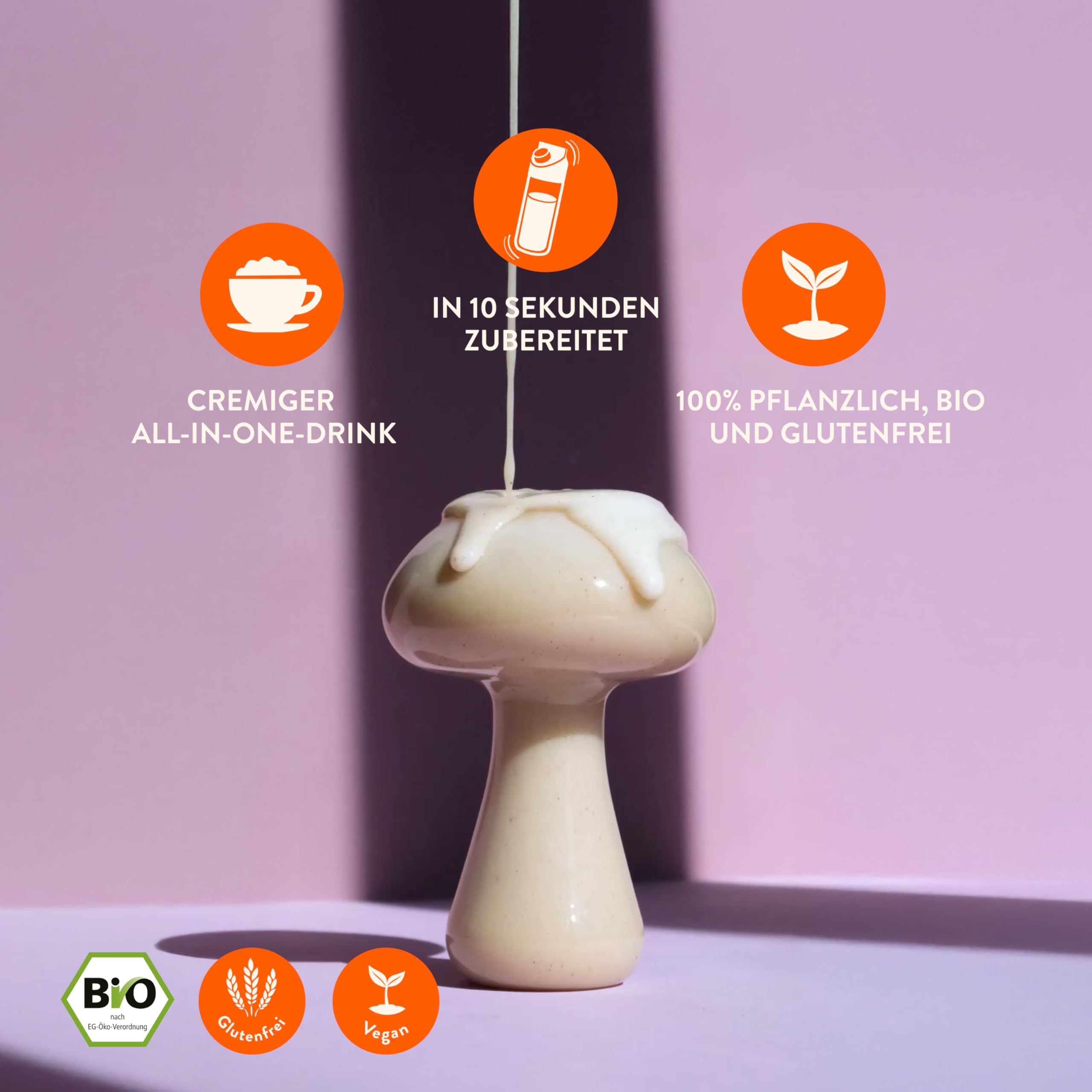 Blue Farm Bio Matcha und Chai Oat Latte auf Haferbasis ohne Zuckerzusatz – 100% Vegan – Laktosefrei & glutenfrei – weniger Verpackungsmüll