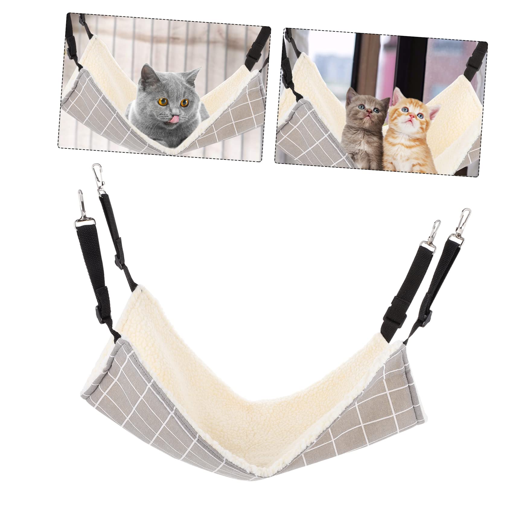 SUPVOX 2 Pezzi Di Cuccia Calda Per Gatti Amaca Sospesa Per Animali Domestici Per Gatti E Cani Da Calore Facile Da Installare