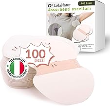 Underarm Pads | 100 Pieces – Men and Women | Underarm Pads Against Sweat Stains – Disposable, Unscented Wipes (100)
