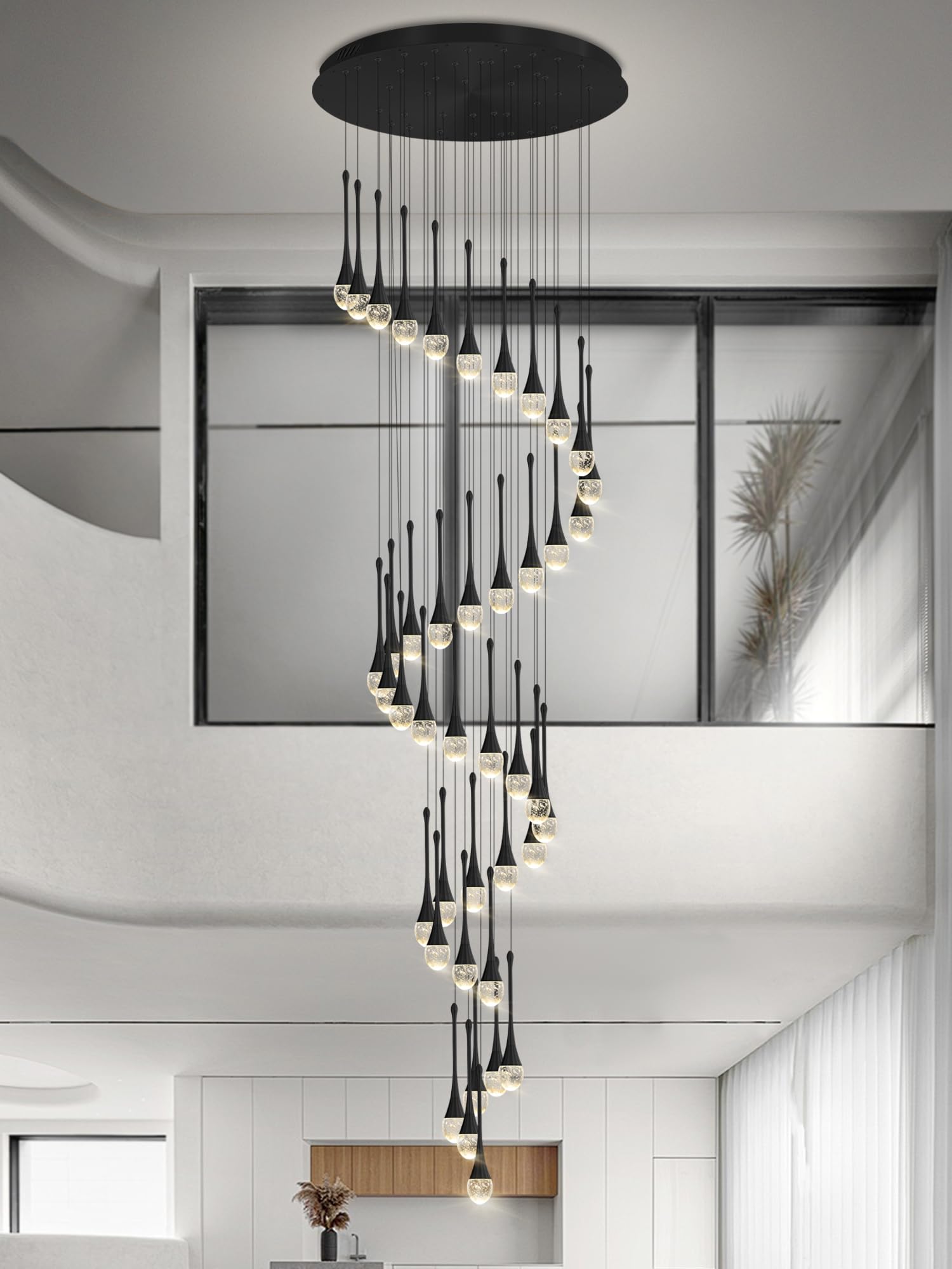 Photo 1 of ykolupty 42-Light Crystal Chandelier