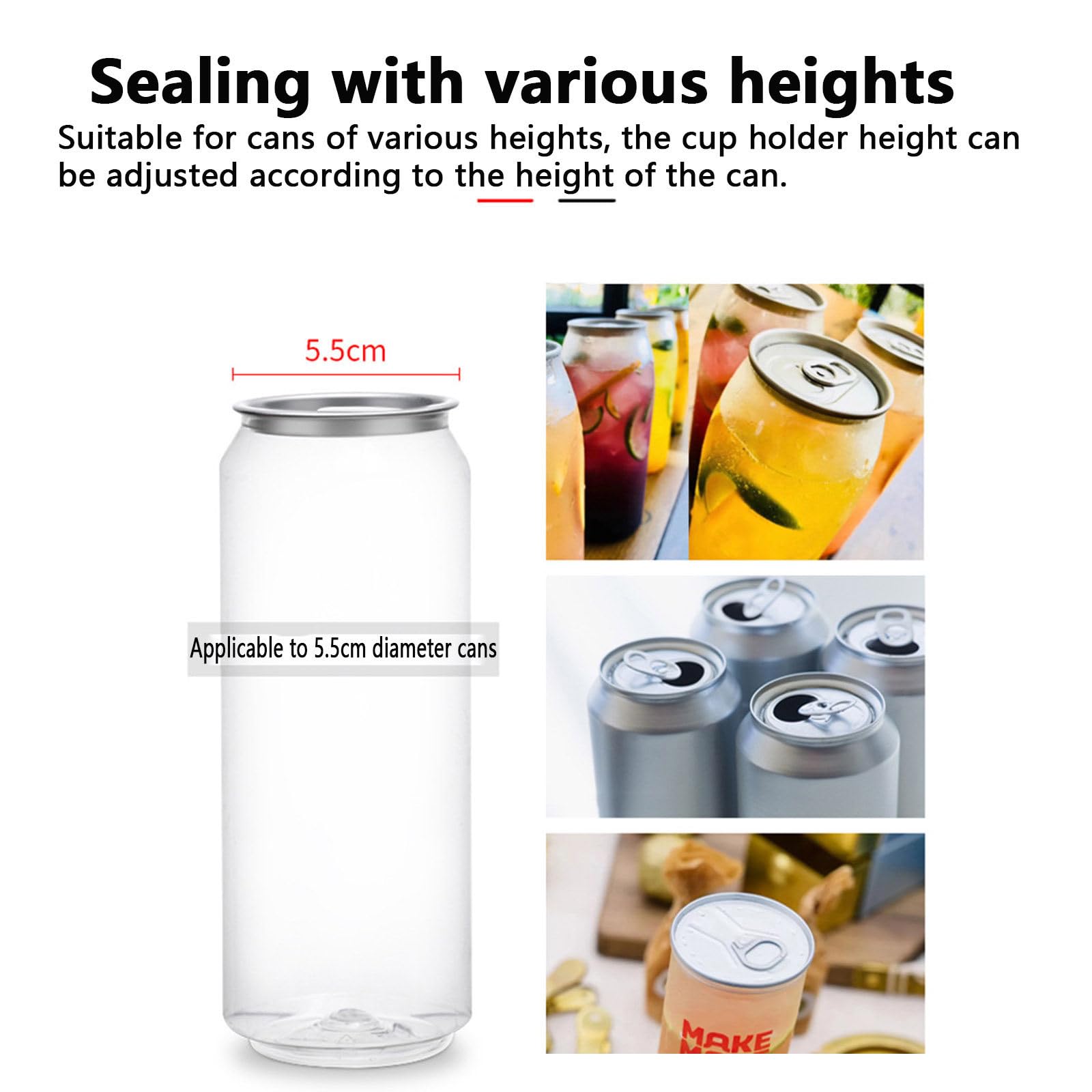 Selladora eléctrica semiautomática de sobremesa para latas de Aluminio, máquina de Sellado Comercial para Botellas de té con Leche y Otras Bebidas.