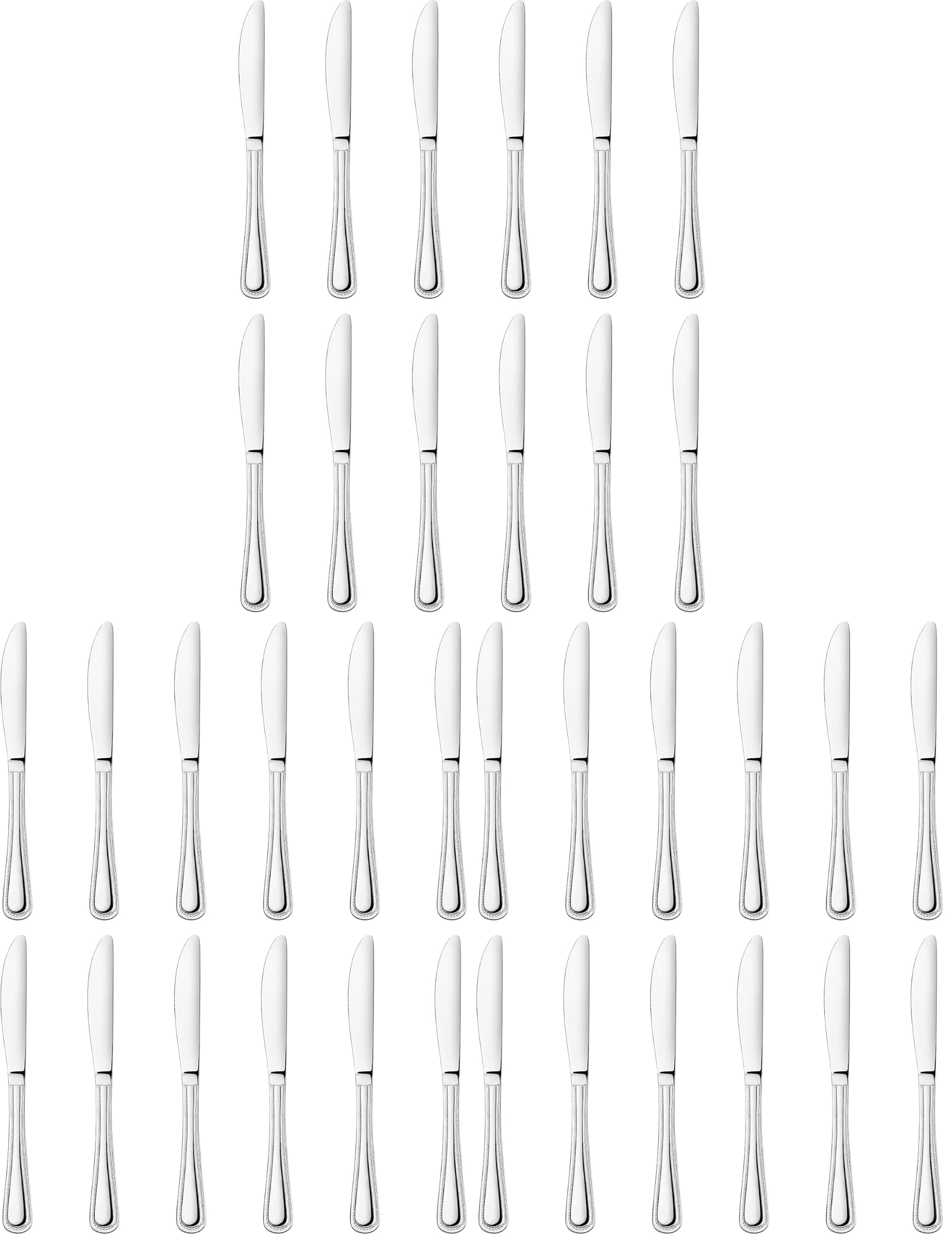 New Star Foodservice Bead Pattern 18/0 Stainless Steel Salad Fork, 6.6-Inch, Set of 12, Commercial Grade — Amazon image 15